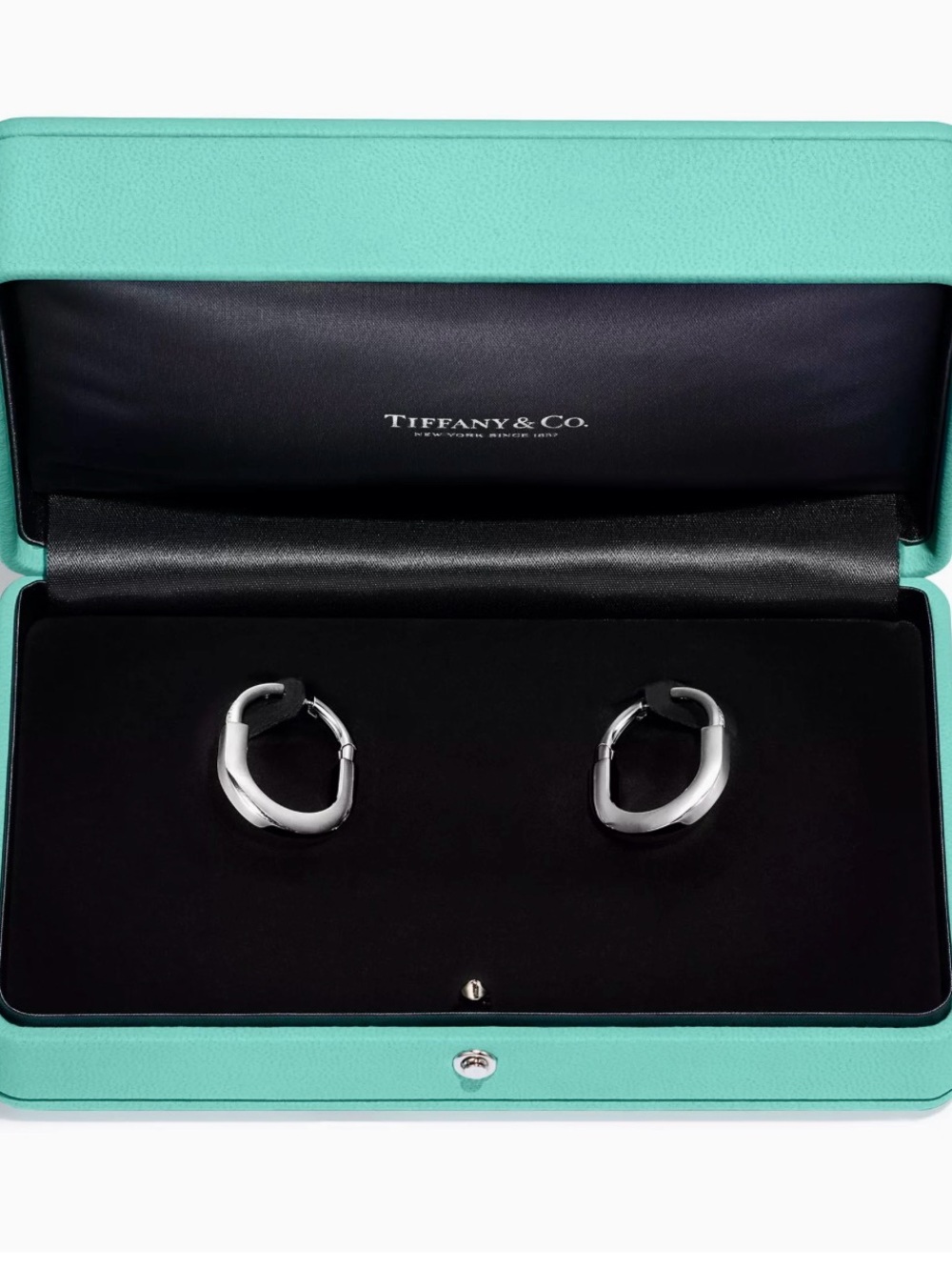 Tiffany Lock
Earrings in White Gold with Diamonds, Medium
$9,000